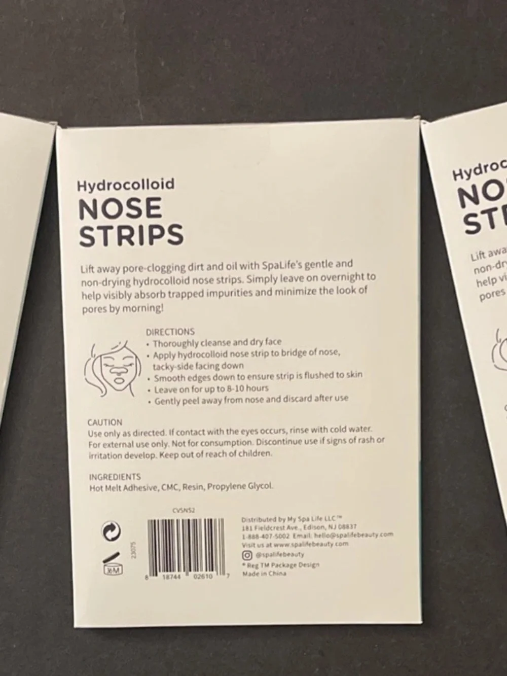 SPALIFE Hydrocolloid Nose Strips Absorbs Dirt & Oil Helps Refine Pores